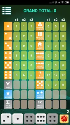 Triple Yatzy android App screenshot 3
